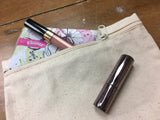 Cosmetic Bag with Zipper