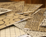 12x12 Printed Burlap Fabric