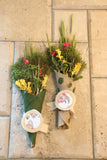 Burlap Round (small floral wrap) - 8"