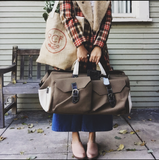 Canvas Bag - Canvas French Market Bag