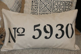 White Canvas Pillow - Rectangle (5 sizes available)