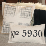 Canvas Pillow Cover - Square (available in 8 sizes)