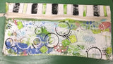 Canvas Bag - Zipper Tote Bag 6"x12" - Canvas