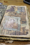 Canvas Stitched Book  6" x 12"