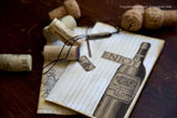 Vino and Ale: Vino & Cheese on Kraft Paper