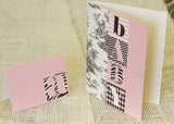 Baby Girl: Pink & Ivory Baby Girl Alpha Paper