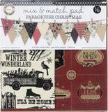 Mix and Match Pad:  Farmhouse Christmas