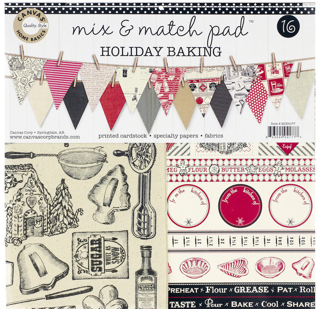 Mix & Match Pad - Holiday Baking