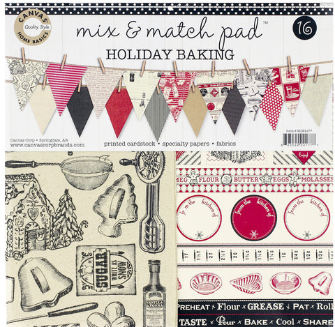 Mix & Match Pad - Holiday Baking