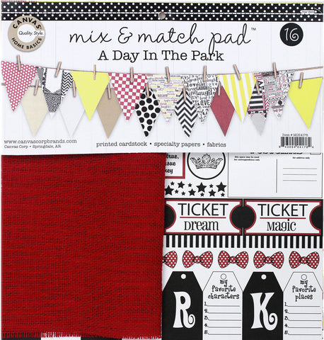 Mix and Match Pad:  Day at the Park