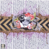 Black and White Life Newsprint Paper