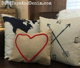Burlap Pillow  - Rectangle (available in 5 sizes)