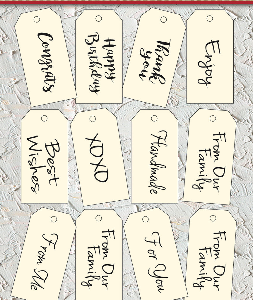 Main Street Collection Tags - To You