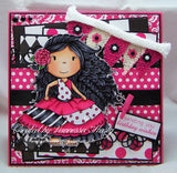 Black and White Big Stripe Paper