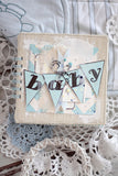 Baby Boy: Alphabet Letters Paper