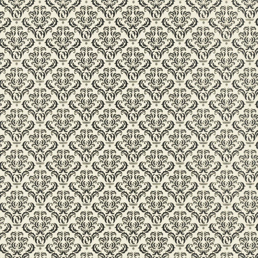 Tissuestock 12x12  - Damask on Ivory