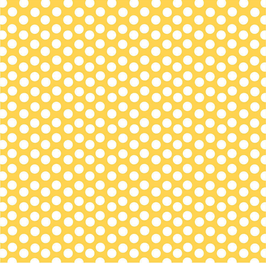 Yellow and White Dot Rev Paper