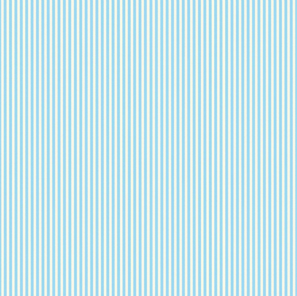 Blue and Ivory Ribbon Stripe Paper