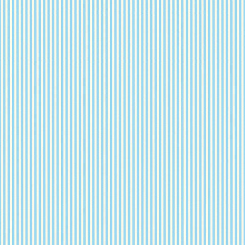 Blue and Ivory Ribbon Stripe Paper