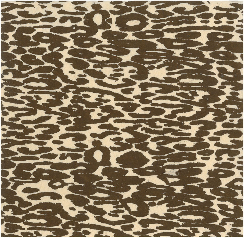 Handmade Paper - Leopard Brown
