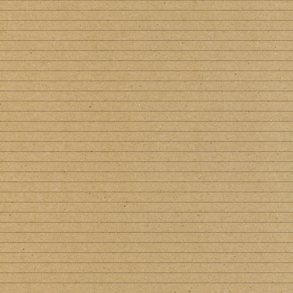 Journal Lines on Kraft Paper