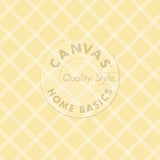 Yellow and Ivory Lattice Paper