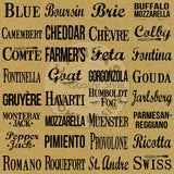 Vino and Ale: Cheese Board on Kraft Paper