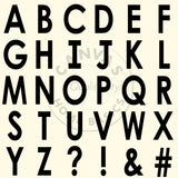 Black and Ivory Alpha Paper