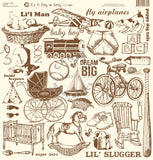 Baby Boy: It's A Boy on Ivory Paper