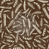 Boots and Saddle: Chocolate and Ivory Feathers Rev Paper