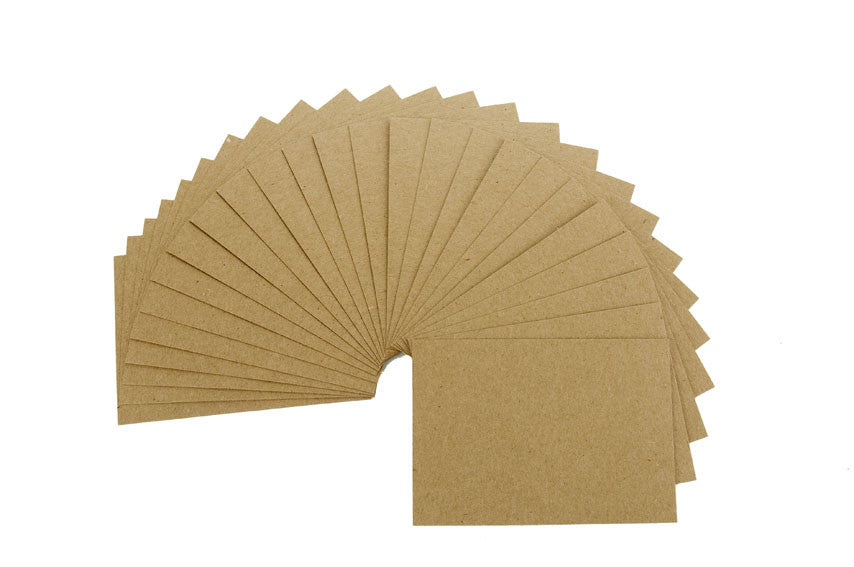 ATC Artist Trading Cards Kraft Recycled Paper