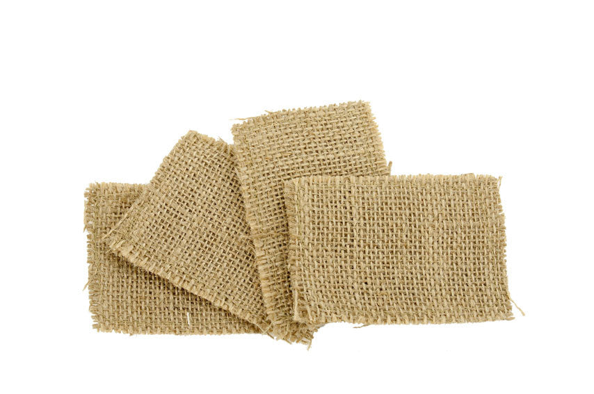 ATC Artist Trading Cards (pack of 4) - Burlap