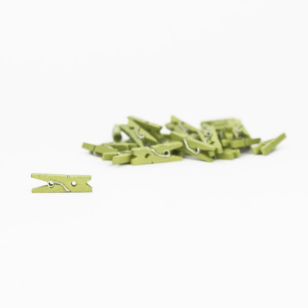 Small Clothespins - Avocado (12 pc) – 1320LLC