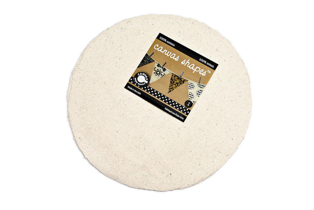 Canvas Banner Shape - Round 12 Pieces