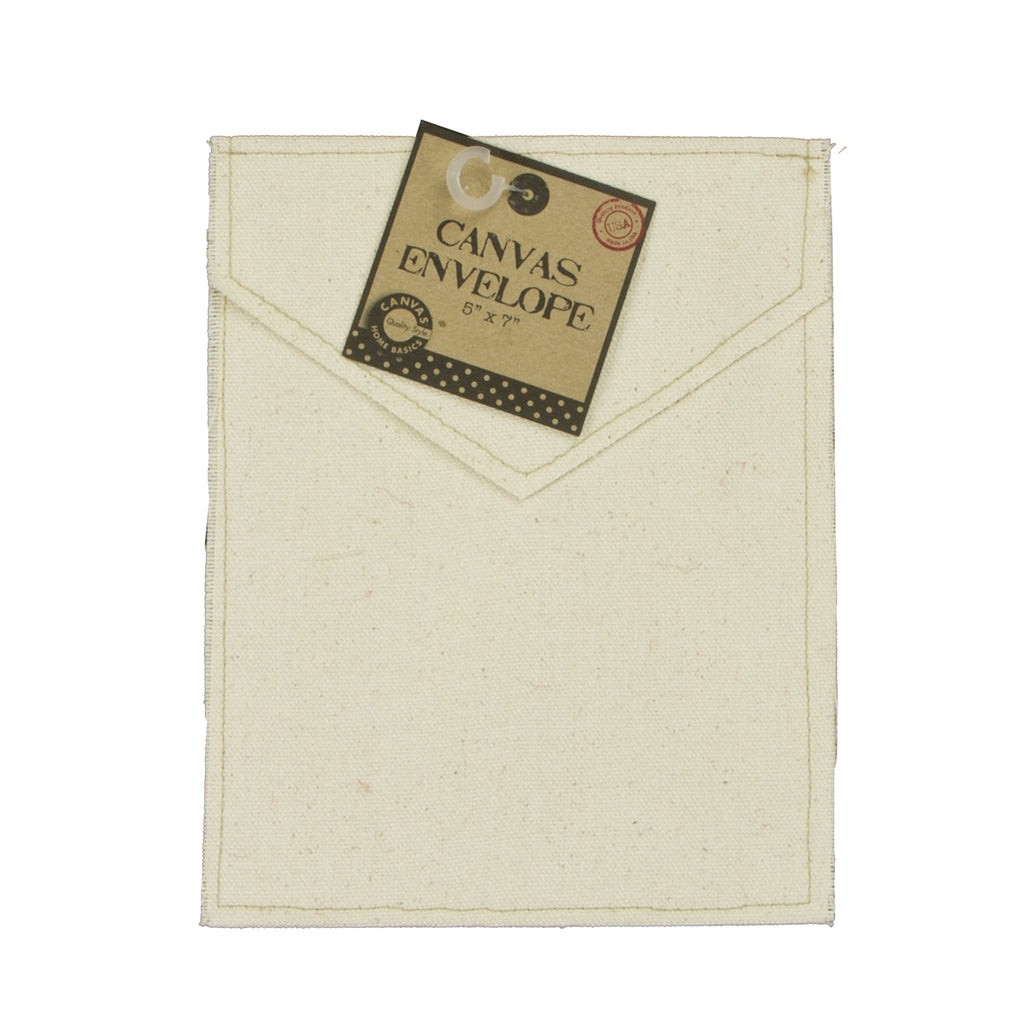 Canvas Envelope Vertical - 5"x7''