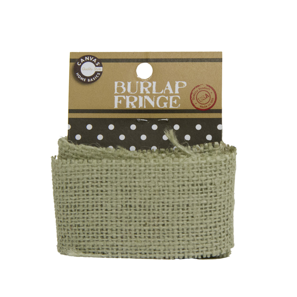 Burlap Fringe - Linen