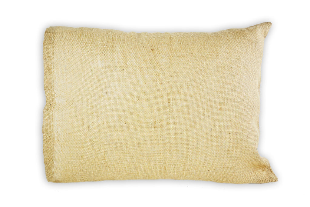 Canvas and Burlap Standard Pillow Case 30 x 21