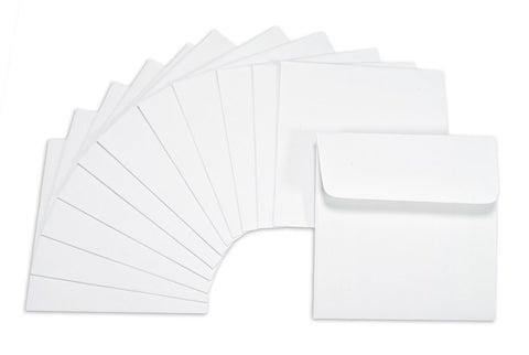 3x3 Envelope - White  (25)