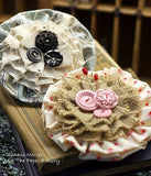 Canvas Flower - Natural Canvas