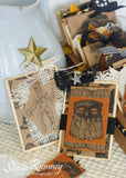 Haunt It:  Halloween Masks on Kraft Paper