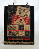 Farmhouse Christmas: Better Not Pout Tags on Kraft Paper