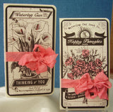 The Watering Can: Seed Packets on Ivory Paper