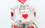 Valentine's Day: Sending Love Words on White