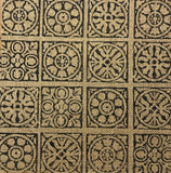 12x12 Printed Burlap Fabric