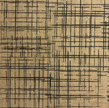 12x12 Printed Burlap Fabric