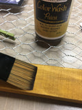 Color Wash Paint Faux Finish  - Brass