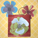 Mixed Media Origins Mini Art - The Flowers  - Watercolor Style