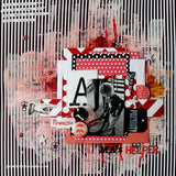 Red and White Dot Rev Paper