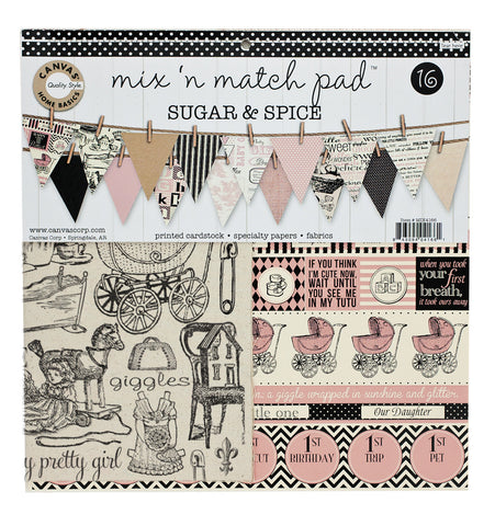 Mix & Match Pad - Sugar & Spice