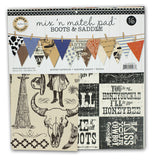 Mix & Match Pad - Boots & Saddle